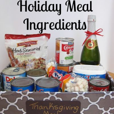 Tips for Organizing Holiday Meal Ingredients