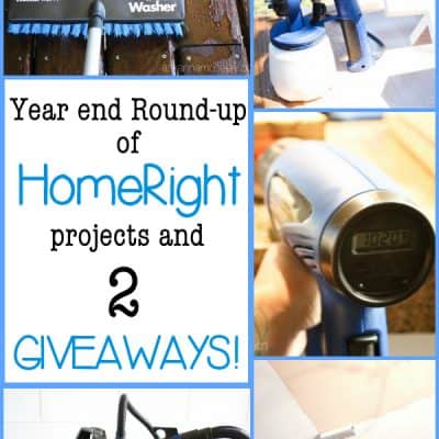 Year end Roundup of my favorite HomeRight tools & a Giveaway!