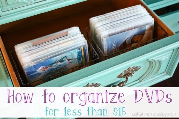 How to organize DVDs - Ask Anna