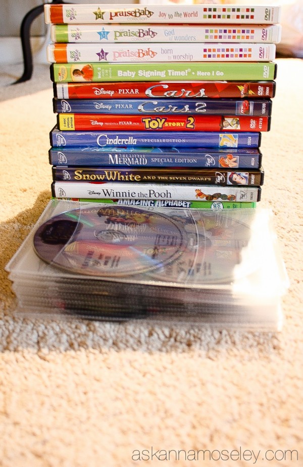 How to organize DVDs - Ask Anna