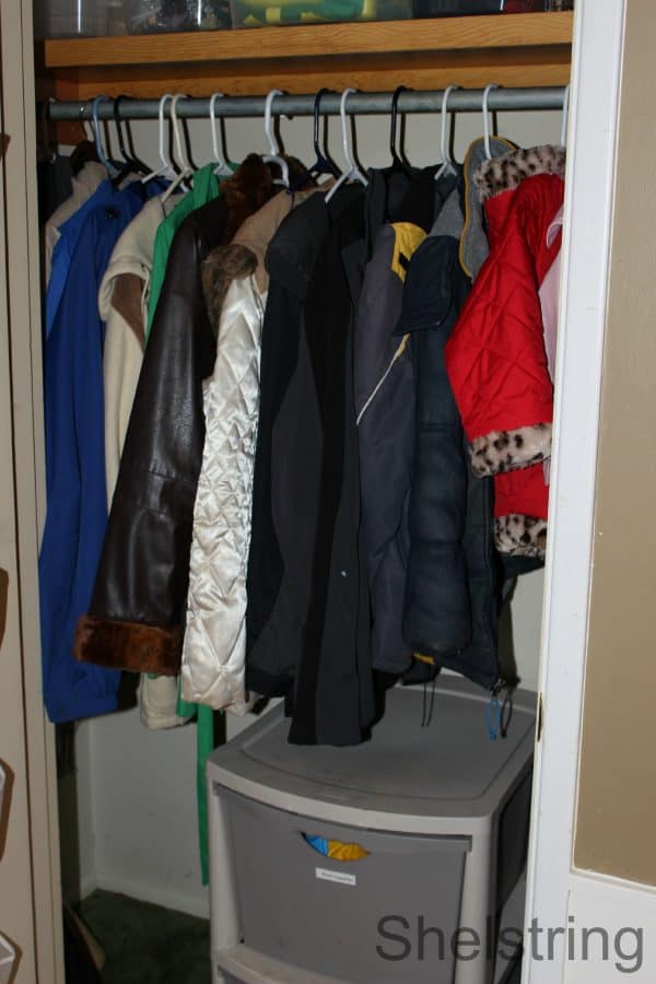 Coat Closet Organization: Thinking Outside the Box