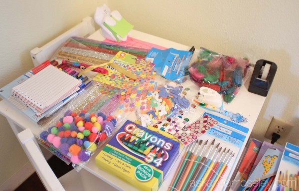 How to organize kid's art supplies - Ask Anna