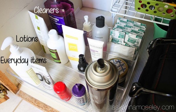 Affordable tips for organizing under the bathroom sink - Ask Anna