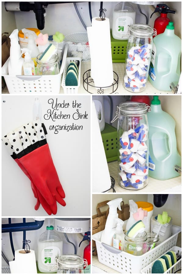 Organizing under the kitchen sink (for less than $15) - Ask Anna