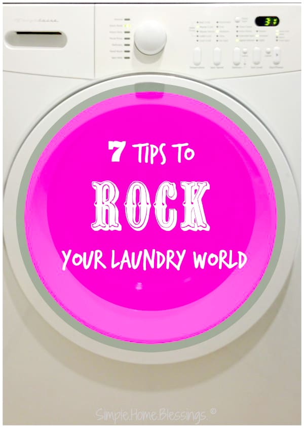 Simple laundry tips that will save you time AND money