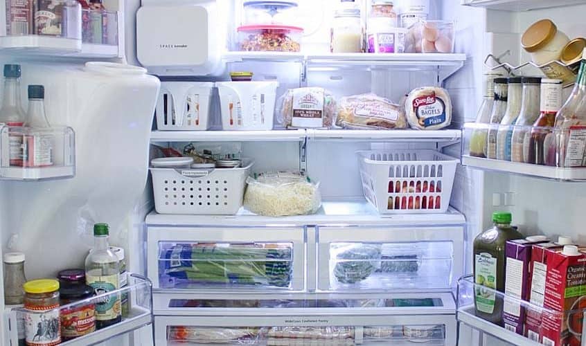 Tips for organizing a small fridge - Ask Anna