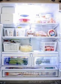 Tips for organizing a small fridge - Ask Anna