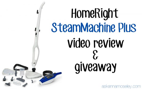 Why the HomeRight SteamMachine is my favorite (and a giveaway) - Ask Anna