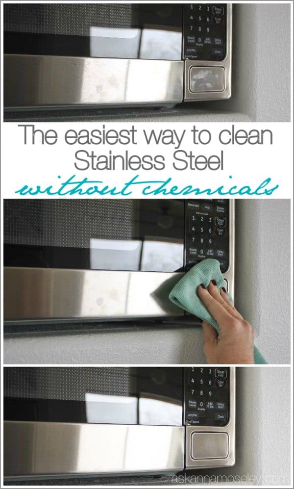 The easiest way to clean stainless steel appliances - Ask Anna