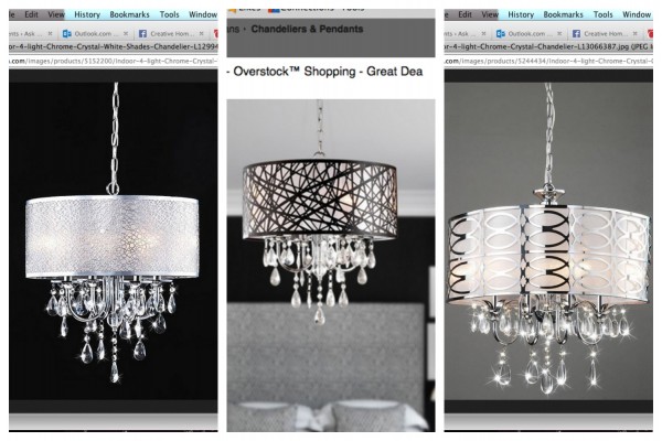 Chandelier collage - Ask Anna