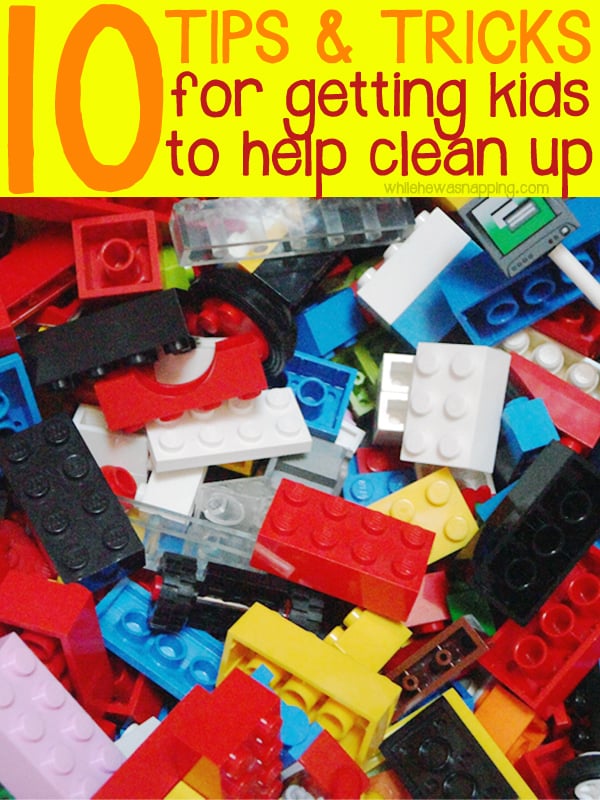 10 tips for getting kids to help clean up