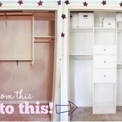 How to Create an Organized Kids Closet