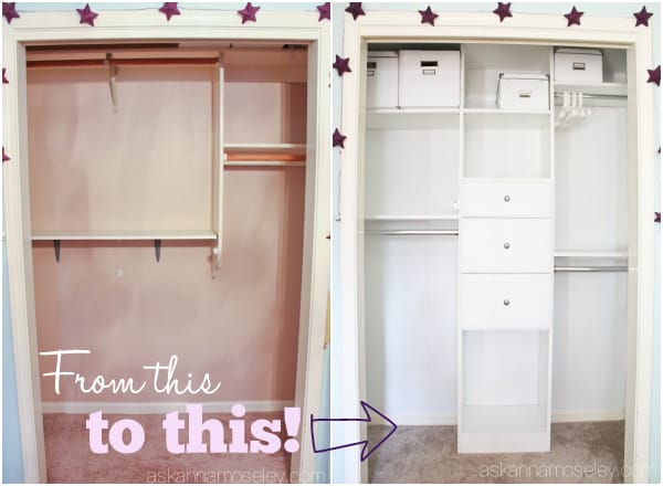 How to create an organized kids closet - Ask Anna