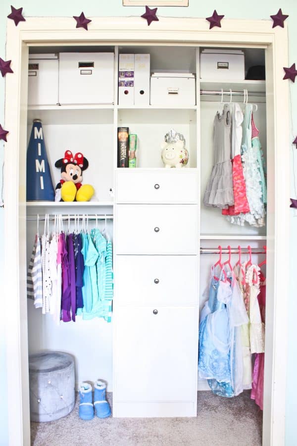 Organized kid's closet - Ask Anna