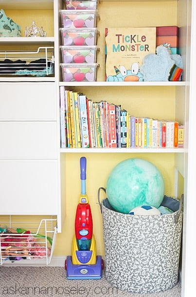 Organized kids closet - Ask Anna