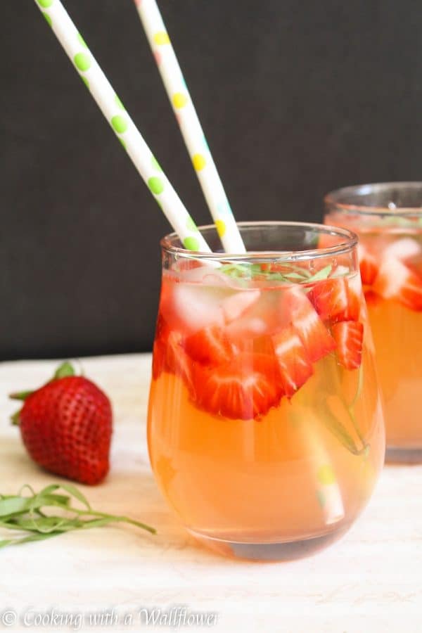 Strawberry Tarragon Lemonade 