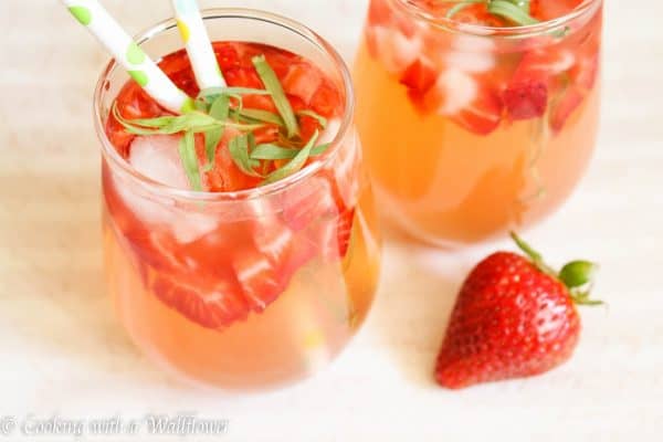 Strawberry Tarragon Lemonade 