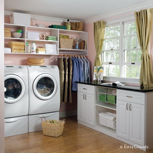 Laundry room organization