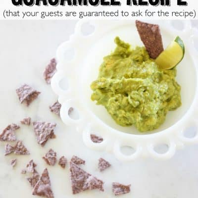 3-ingredient easy and delicious guacamole - Ask Anna