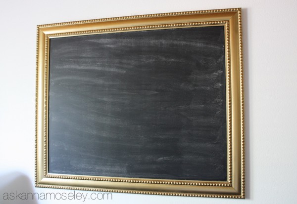 DIY extra large chalkboard - Ask Anna