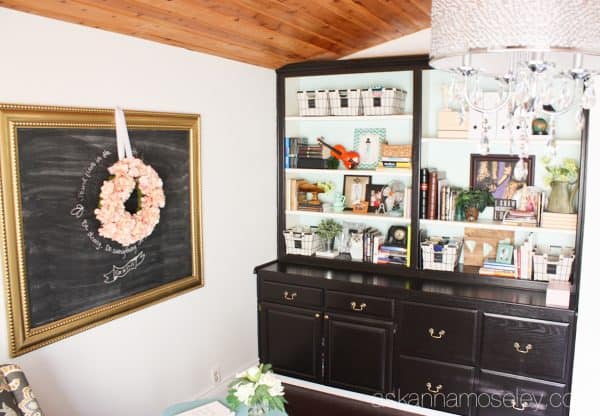 DIY extra large chalkboard - Ask Anna