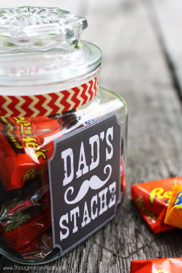 Fathers Day Gift Jar by Thoughts from Alice 