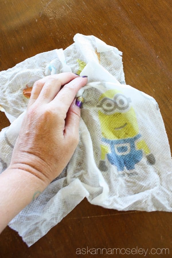 Minion paper towels from Bounty - Ask Anna