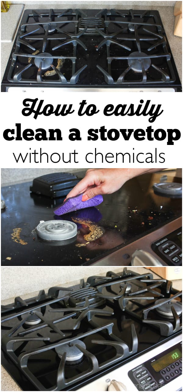 How to quickly and easily clean a stovetop without chemicals - Ask Anna