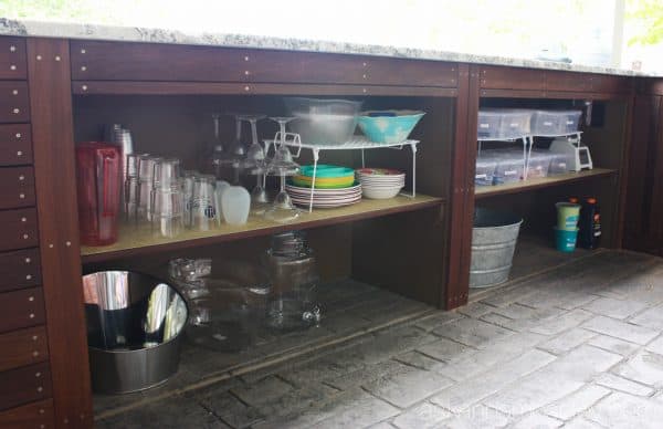 Outdoor kitchen organization tips and ideas - Ask Anna