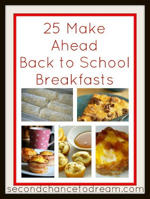 25 make ahead school morning breakfast ideas