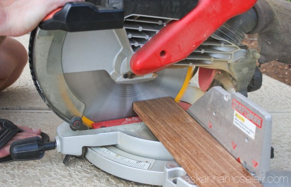 DIY sawhorse coffee table tutorial - Ask Anna