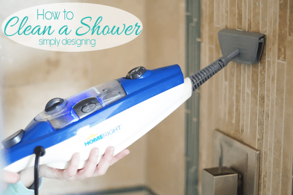 How to clean your entire shower with just steam