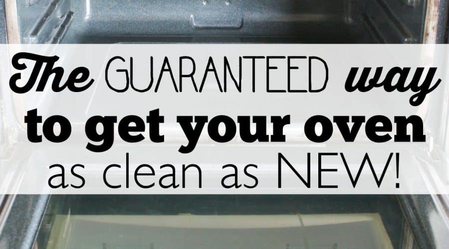 The guaranteed way to make your oven clean as new - Ask Anna