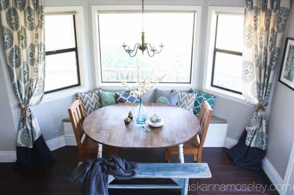 Breakfast nook makeover - Ask Anna