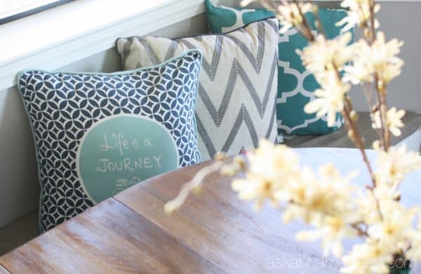 Breakfast nook makeover with BHG - Ask Anna