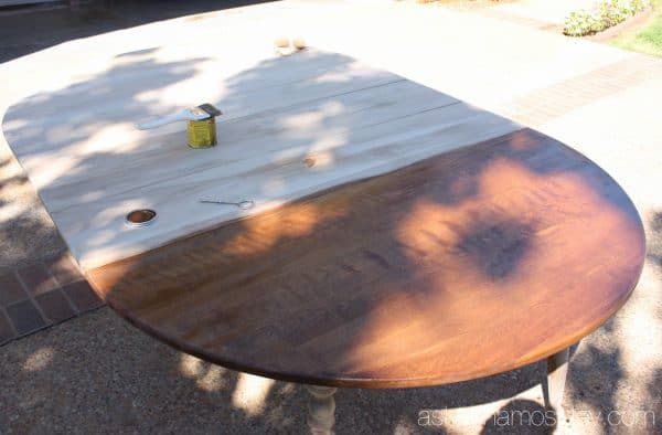 Dining room table transformation - Ask Anna