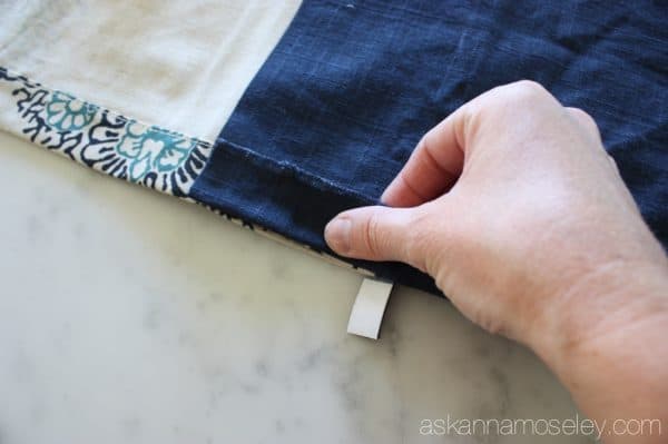 A no-sew way to make short drapes floor length - Ask Anna