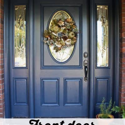 Front Door Makeover