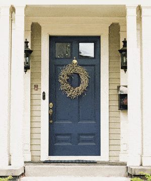 Inspiration - blue front door