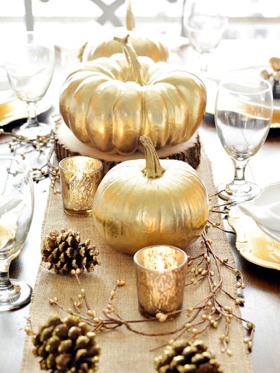 A collection of the most beautiful and creative Fall and Thanksgiving centerpieces, perfect for your holiday table - Ask Anna