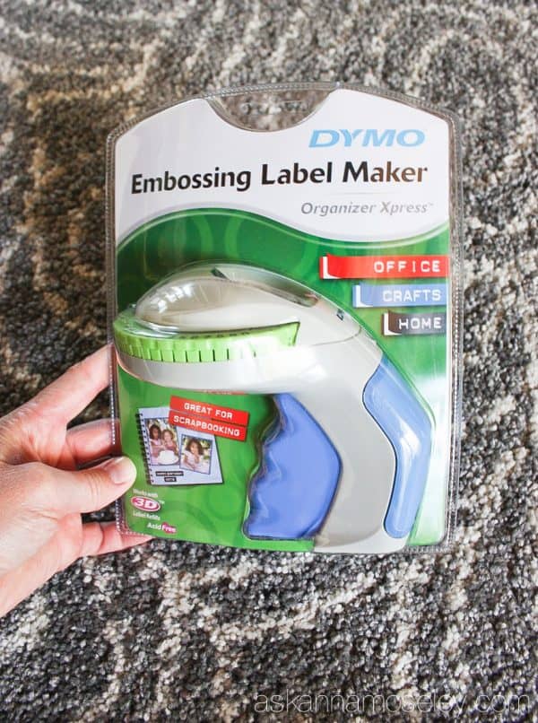 The Organizer Xpress Embosser from DYMO, easy and fun to use - Ask Anna