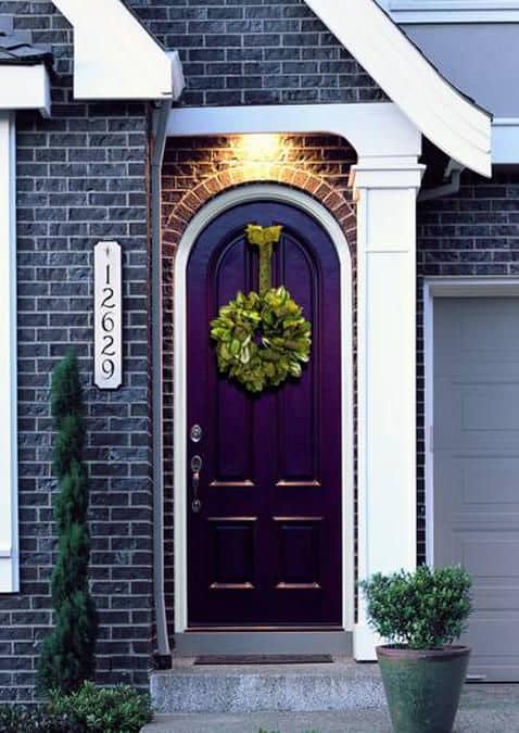 Insipiration - Purple front door