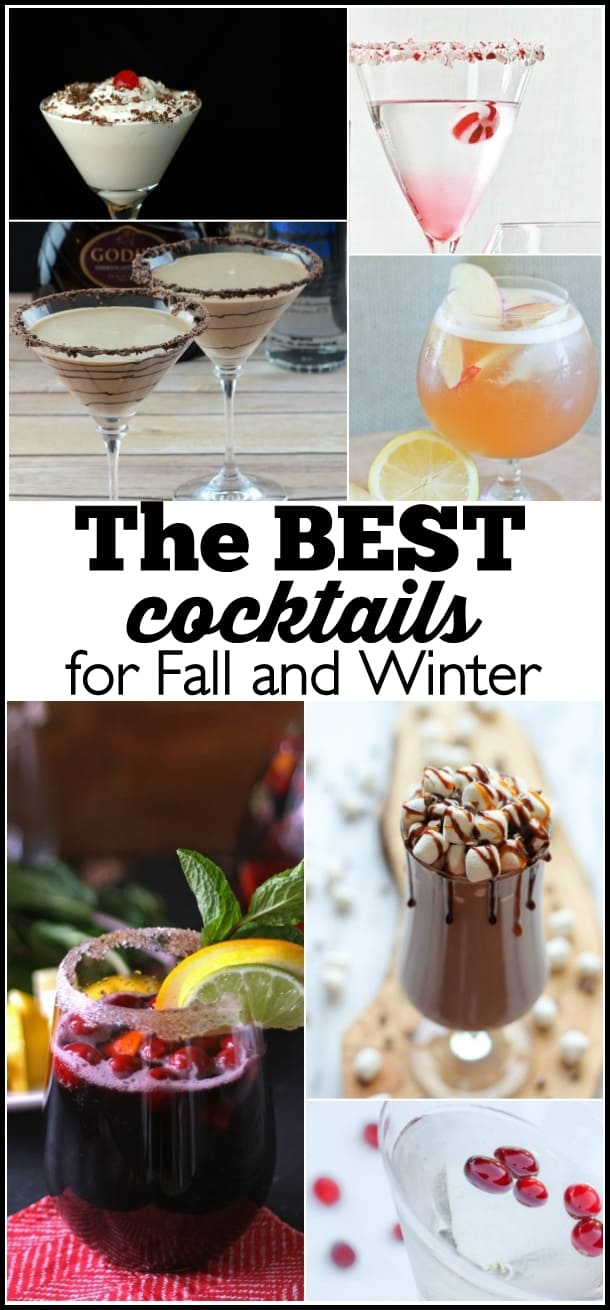 A round-up of the best Fall and Winter cocktails - Ask Anna