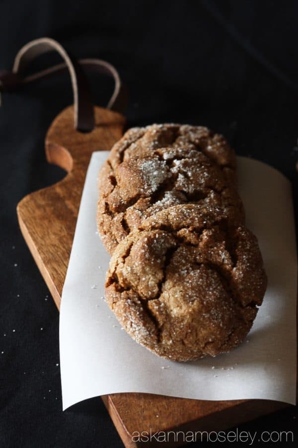 These are the most perfect, soft and chewy, ginger molasses cookies. Your family will love them and you'll be shocked at how quickly they disappear! | Ask Anna