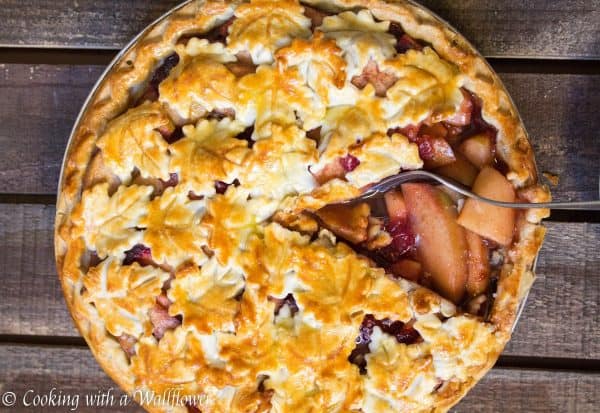 Apple Cranberry Pie 2