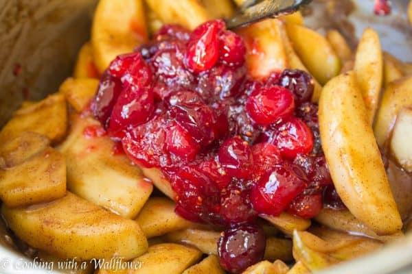 Apple Cranberry Pie 6