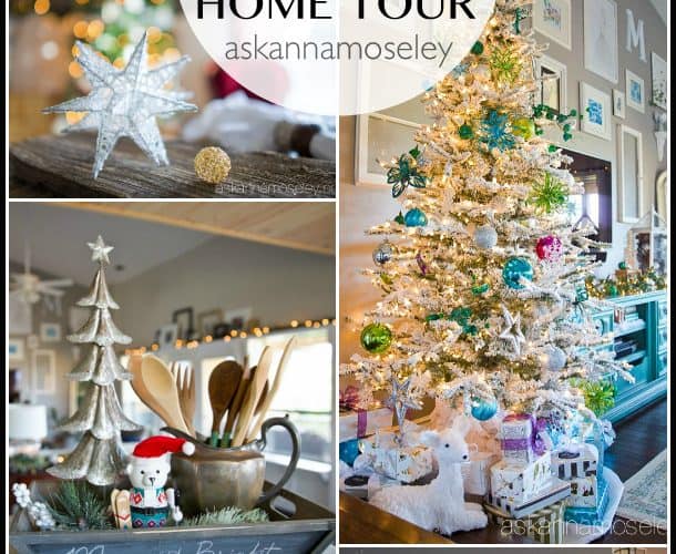 Bright and colorful Christmas home tour | Ask Anna