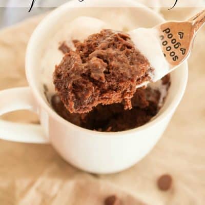 5 Minute Chocolate Mug Cake