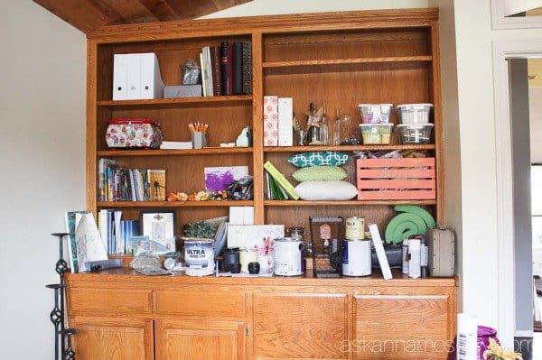 Bookshelf makeover and organization | Ask Anna