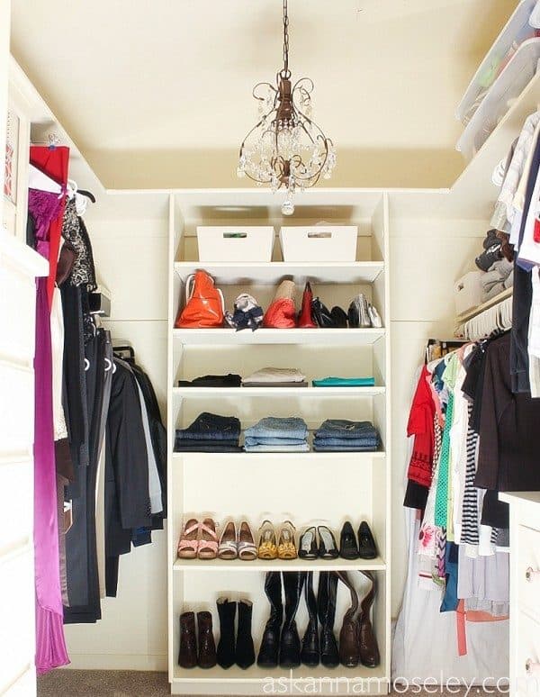 how to organize the master bedroom closet (no matter the size) - ask
